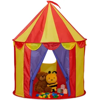 Relaxdays Spielzelt Zirkus Kinder