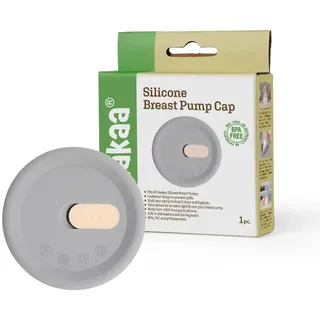 haakaa Deckel für haakaa Handmilchpumpe - Hergestellt aus hochwertigem Silikon, passend für alle Haakaa Milchpumpen, Loch für SNS
