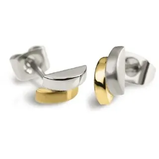 Boccia Titanium Ohrstecker Bicolor Titan 0552-03