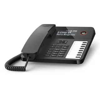 Gigaset Desk 600 schnurgebundenes Festnetztelefon schwarz