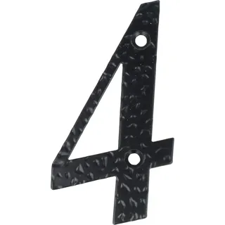 Schwarz Beschichtete Hausnummern 0-9 Buchstaben A-h Hausziffern Zimmertürnummern Landhausstil F
