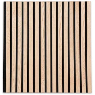 Karat Akustikpaneel für Angenehme Raumakustik in Holzoptik 60 x 60 cm White Oak