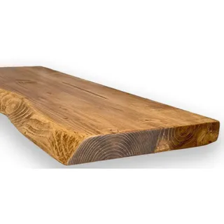 Moontree Wandregal 100 x 30 x 4,4 cm Dunkle Eichenoptik