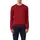 Strickpullover mit Logo-Stickerei Rot XXL