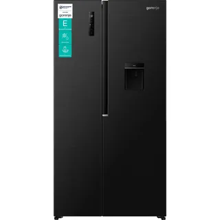 Gorenje NRS917E41BXWD Side-by-Side (541 l, 1786 mm hoch, Schwarz)