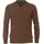 V-Pullover Braun 3XL