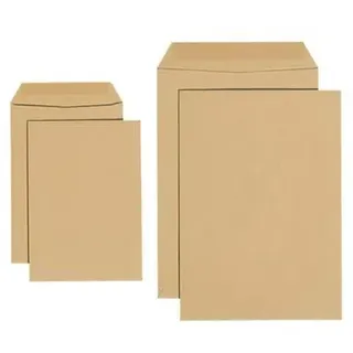 MAILmedia Versandtaschen DIN C5 ohne Fenster braun 50 St.