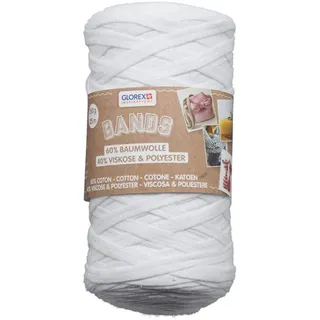 Glorex  Makramee Garn Weiß 125 m 250 g