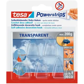 Tesa Powerstrips TRANSPARENT 5