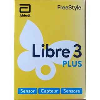 FreeStyle Libre3 PLUS Sensor von Abbott NEU&OVP MHD 2026-05-31 ***SOFORTKAUF***