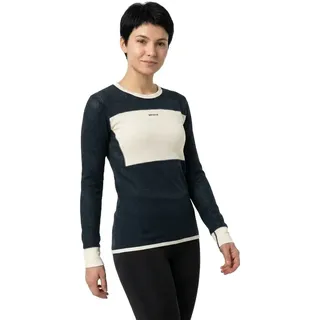 Devold of Norway Wool Mesh 190 Shirt Wmn Ink/Offwhite L