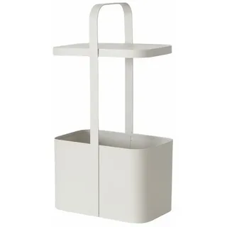 Boltze Gruppe - Metallischer Beistelltisch Mit Zeitungsständer Selena, H. 65 Cm