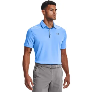 Under Armour Tech Poloshirt carolina blue/graphite blue S