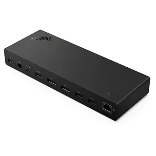Lenovo ThinkPad USB4 Dock 5000 – Universal Dock mit USB4, 4K und 65-W-Ladefunktion, 100 W Netzteil