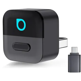 OTTOCAST 2026 Neuheit Mini Pico, 2-in-1 Wireless CarPlay & Android Auto Adapter mit One-Touch Gerätewechsel, Plug & Play, WiFi 6 & Bluetooth 5.4, Verbindet Sich Automatisch für iPhone & Android