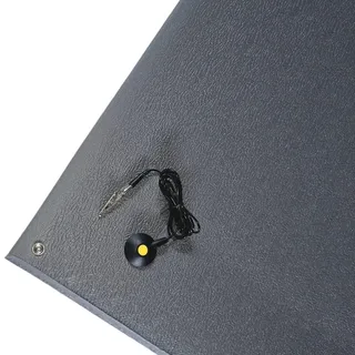 Steinbock Steinbock® ESD-Anti-Ermüdungsmatte Ergo, texturiert, 1-lagig, BxL 600 x 1.000 mm, grau