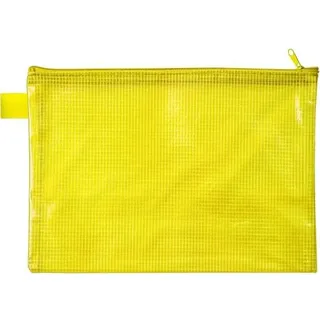 Veloflex Reißverschlusstasche A5, gelb,