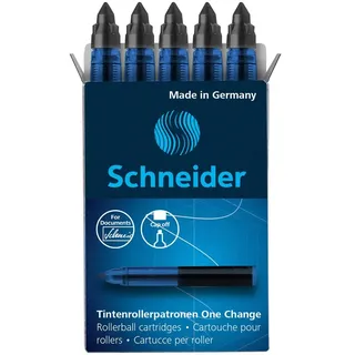 Schneider One Change Tintenrollerminen schwarz 0,6 mm 5 St.