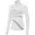 Langarmshirt Weiß 40