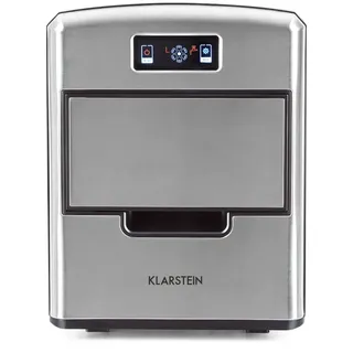 Klarstein Metropolitan Eiswürfelmaschine 12kg/24h digitales Display