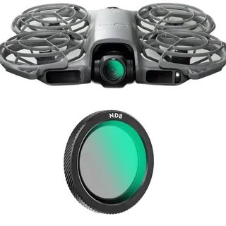 NEO 2 Filter, ND & CPL-Filter-Set für DJI NEO 2, UV ND8 ND16 ND32 CPL-Filter NEO2 Drohnenobjektiv-Zubehör, Neutraldichte-Kameraobjektivfilter, mehrfach beschichtetes optisches Glas/Aluminiumrahmen
