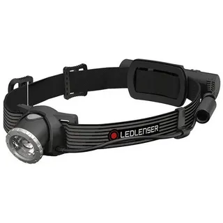 Ledlenser H8R SE LED Stirnlampe | Kopf Lampe 700 Lumen aufladbar | Headlight mit 170 Meter Leuchtweite fokussierbar | 70 Stunden Leuchtdauer | Stirnlampen Set mit Akku, Gürteltasche und USB Kabel