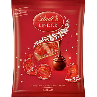 LINDT Schokolade, Lindt Lindor Milch Baumbehang Vollmilchschokolade Figuren 100g