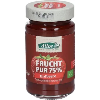 Allos Frucht Pur 75 %, Erdbeere 250 g