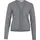 Viril Short L/S Knit Cardigan Grau M