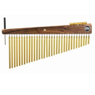 Meinl Percussion High-Frequency Chime - Musikinstrument mit 33 Klangstäben - 1-reihig - Inkl. Schlägel - Holz und Aluminum, Natur und Gold (CH33HF)