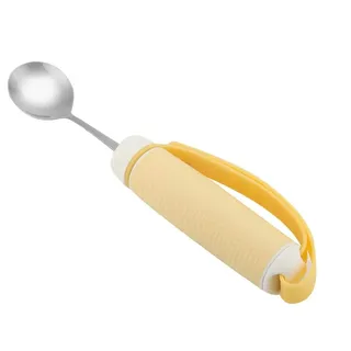 Behinderten-Löffel, Arthritis, Ältere, Fütterungsutensilien, abnehmbar, flexibel, drehbar, Essgeschirr, rutschfester Griff (Löffel)