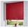 Thermo Klemmfix-Rollo 100 x 200 cm rot