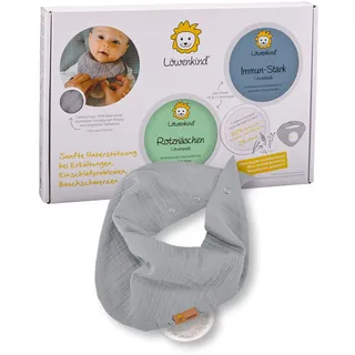 Löwenkind Einsteigerbox mit Halstuch 'Medi' - Rotznäschen und Immun-Stark 2x5 St Kräuter