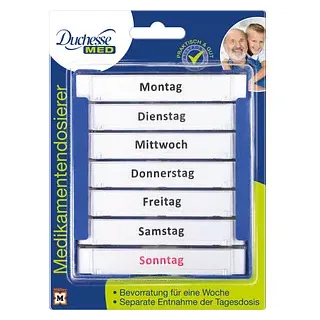 Duchesse MED Tablettenbox weiß