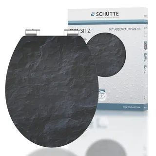 Schütte WC-Sitz Black Stone