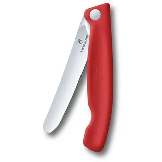 Victorinox Faltbares Picknick-Messer Edelstahl Rot