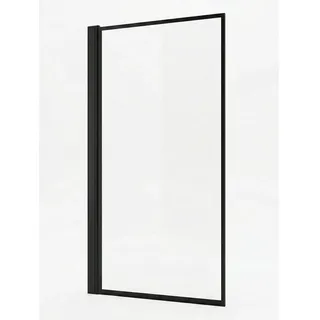Badplaats Duschwand Medal 60 x 140 cm Schwarz