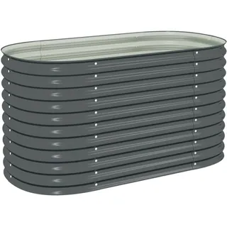 160 x 80 x 81 cm Grau