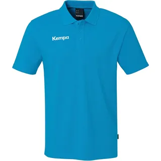 Kempa Classic Poloshirt Kinder kempablau 140