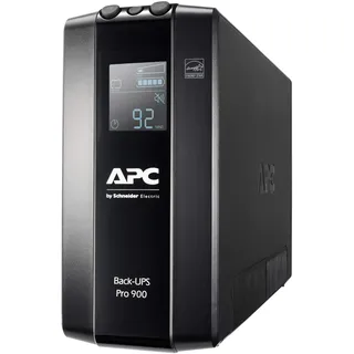 APC Back-UPS Pro 900VA, 6x C13, AVR, Display, Überspannungsschutz