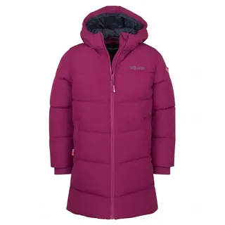 TROLLKIDS Wintermantel Aurland XT in plum/navy | Gr.: 140