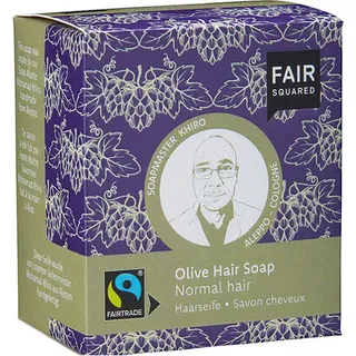 Fair Squared Olive Hair Soap 2 x 80 g