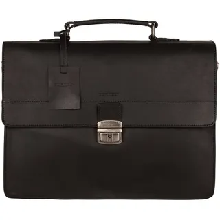 Burkely Aktentasche Fundamentals Vintage Dean Briefcase 6379 Laptoptaschen Schwarz