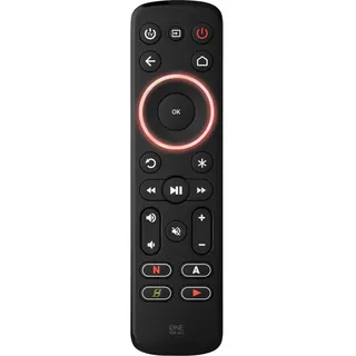 One for All Streamer Fernbedienung Schwarz