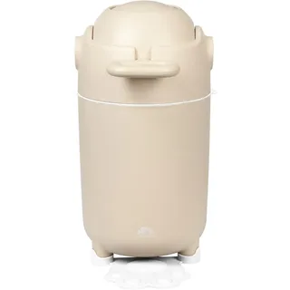 Bebeconfort Windeleimer Größe M, 12 Liter, für Müllbeutel, sand, geruchsdicht,