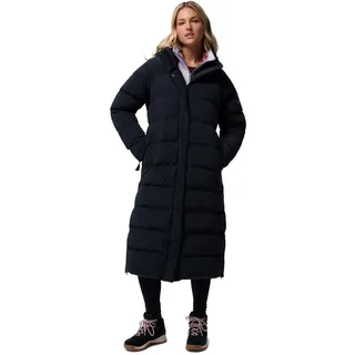 Columbia Amaze Puff Long Hooded Jacket Schwarz S