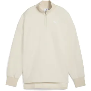 Puma Mädchen Her Oversized Half-Zip Winterized Crew, Sweatshirt, Alpine Snow,