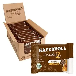 HAFERVOLL Porridge2Go, 13 x 55 g Riegel,