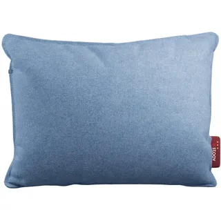 STOOV Ploov3 - Wärmekissen - Drahtlos - Infrarot-Wärmetechnik - Plus Batterie mit bis zu 10 Stunden drahtlose Wärme - 45x60 cm - Original Mid Blue
