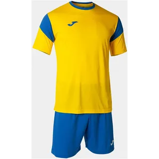 JOMA Phoenix Trikot + Shorts Set Kinder 907 - gelb/royalblau 80